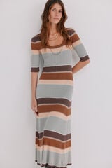 Hoss Intropia Aria. Vestido de punto Multicolor