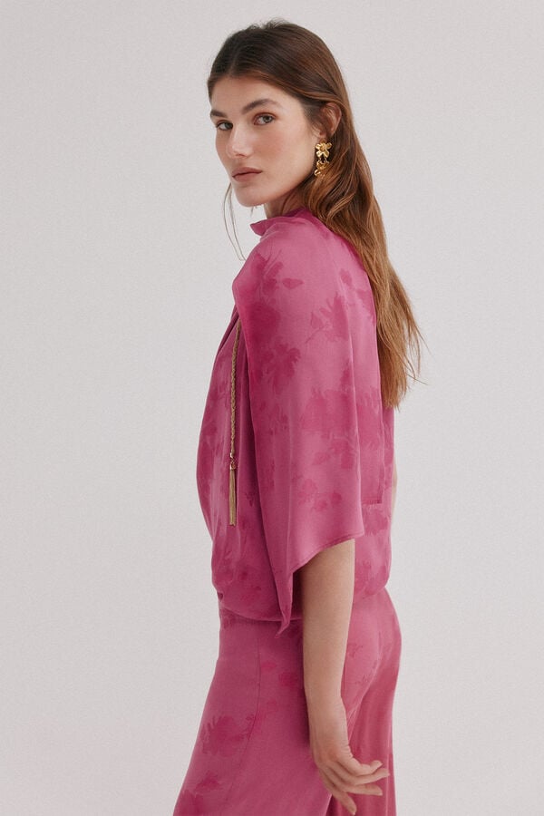 Hoss Intropia Celine. Blusa jacquard Subiu