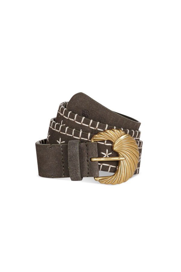 Hoss Intropia Lilit. Cinto em croute Verde