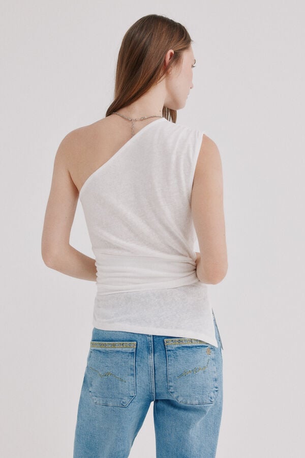 Hoss Intropia Marilo.Top asim&eacute;trico Beige