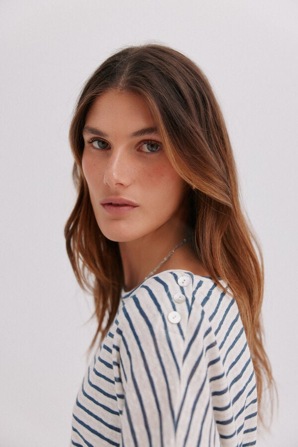 Hoss Intropia Monique. Camiseta corta Azul