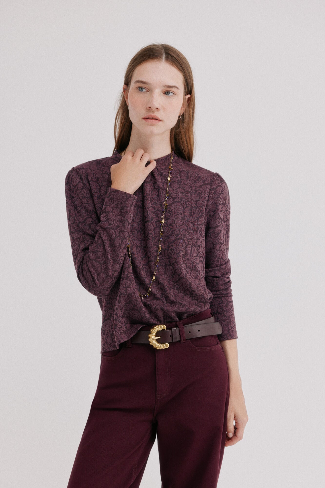 Hoss Intropia Mirel. T-shirt textura
