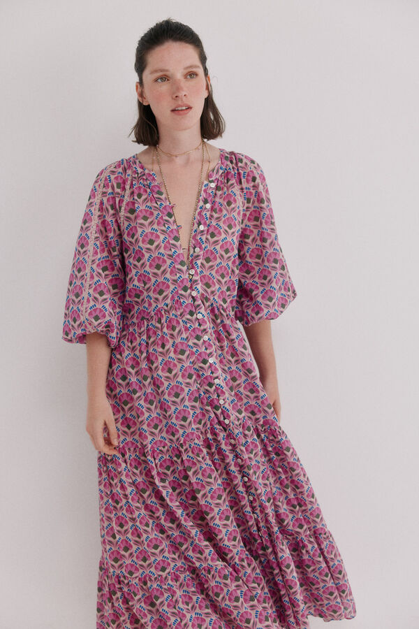 Hoss Intropia Allegra. Vestido floral Multicolor