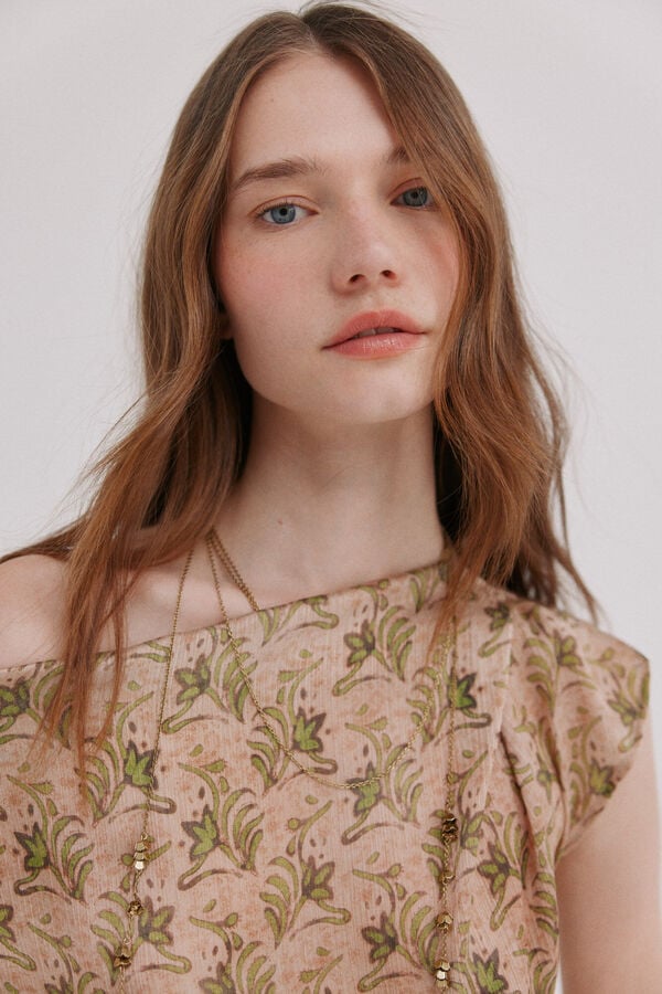Hoss Intropia Candice. Blusa satinada Arena