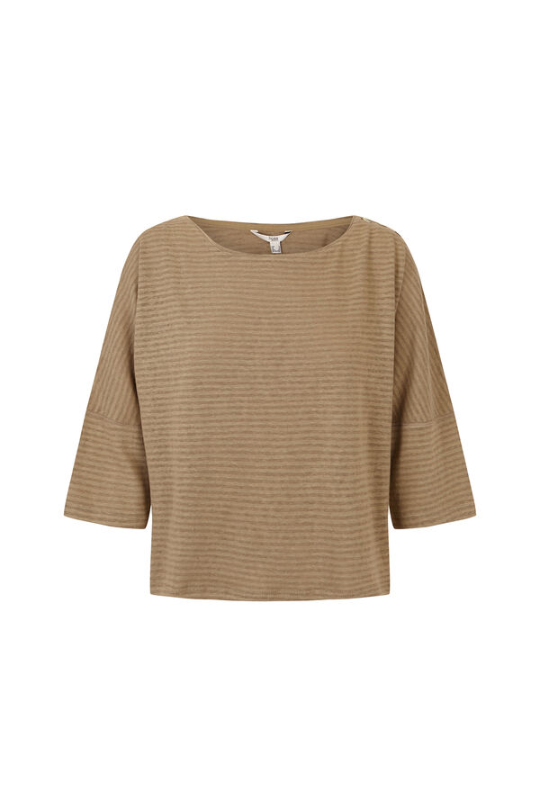 Hoss Intropia Marie. Camiseta lavada Marron