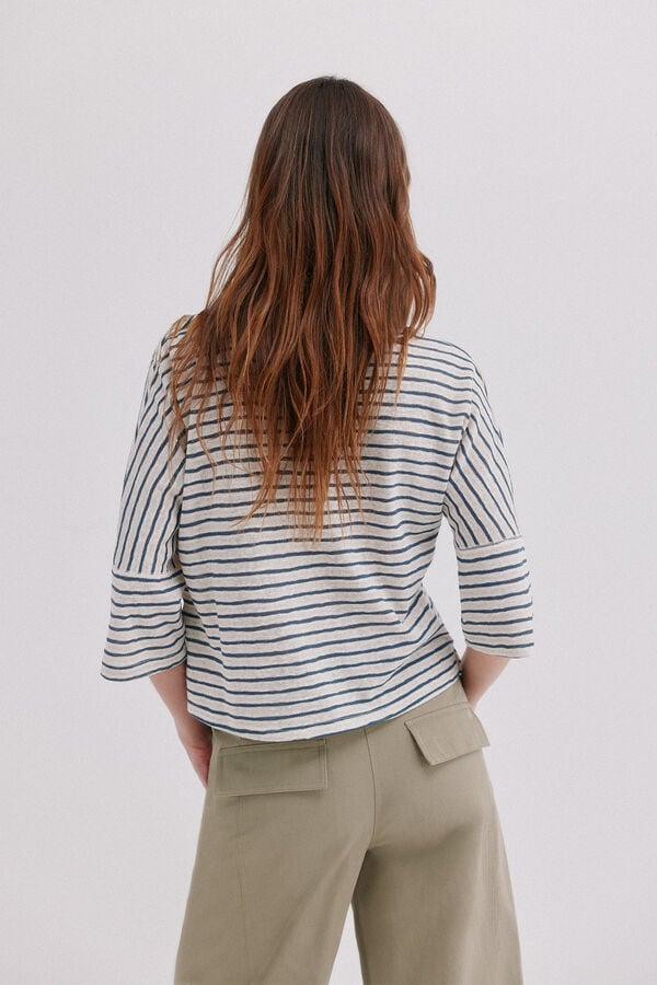 Hoss Intropia Monique. Camiseta corta Azul