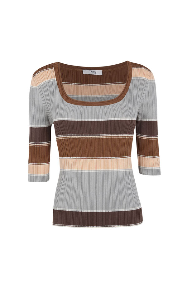 Hoss Intropia Top de riscas Multicolorido