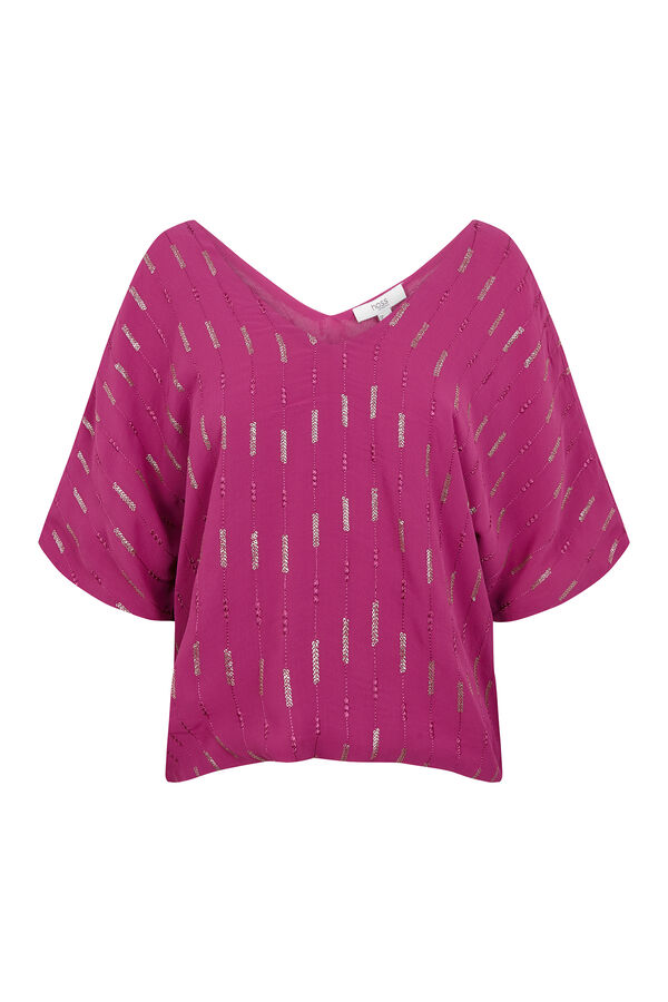 Hoss Intropia Gia. Top lentejuelas Morado