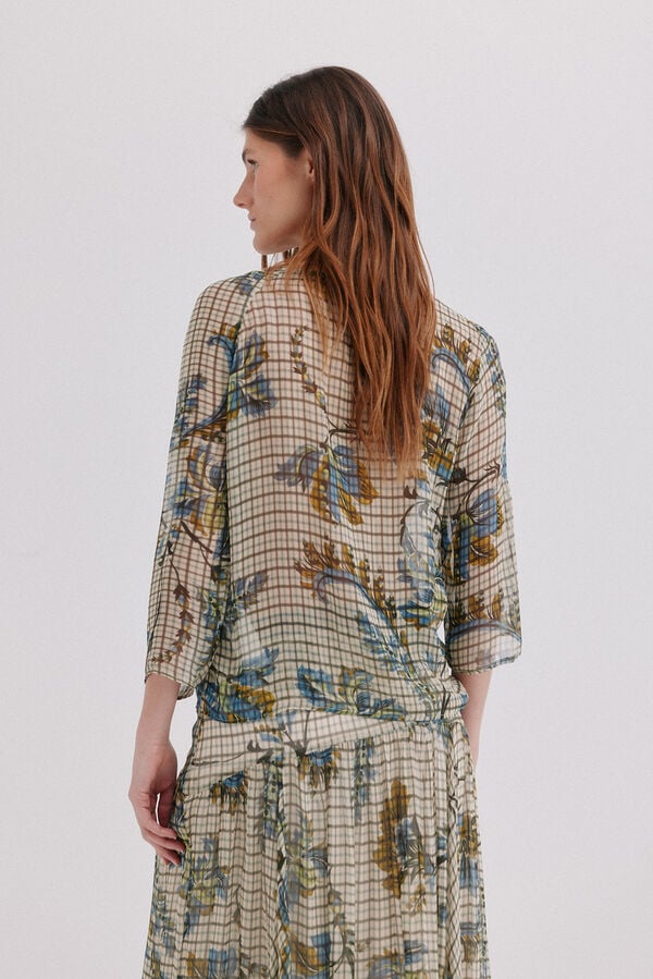 Hoss Intropia Cianna. Blusa estampada Multicolor