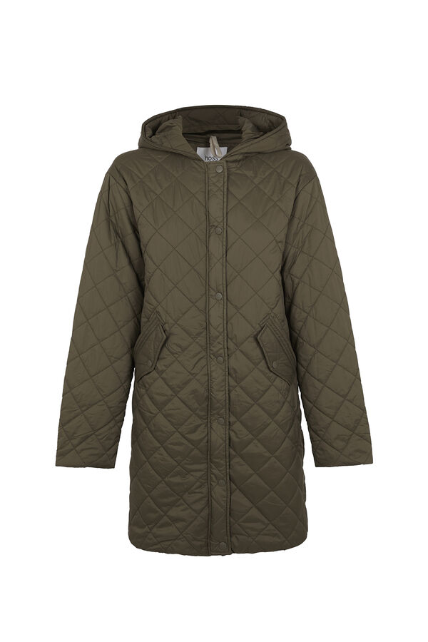 Hoss Intropia Daneris. Chaqueta midi Kaki