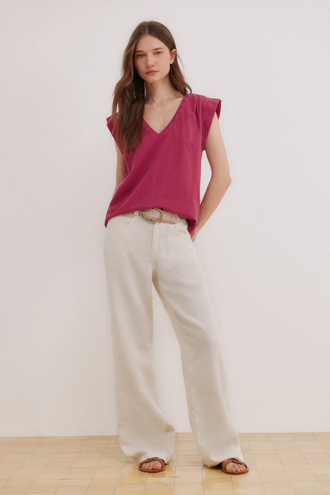 Hoss Intropia T-shirt lavada Manuela