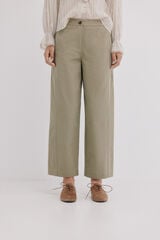 Hoss Intropia Poppy. Pantal&oacute;n chino Kaki