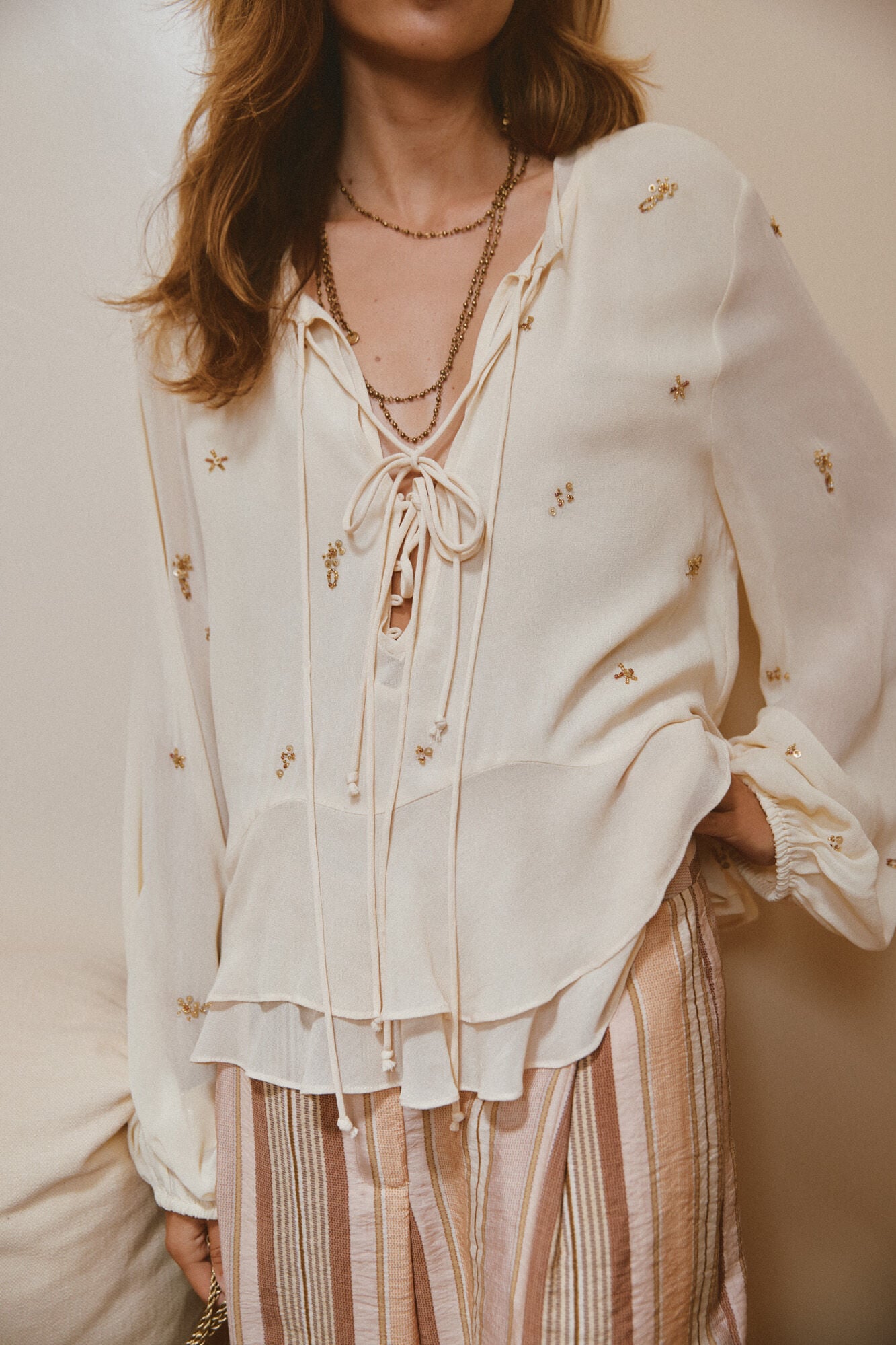 Hoss Intropia Cypria. Blusa fluida