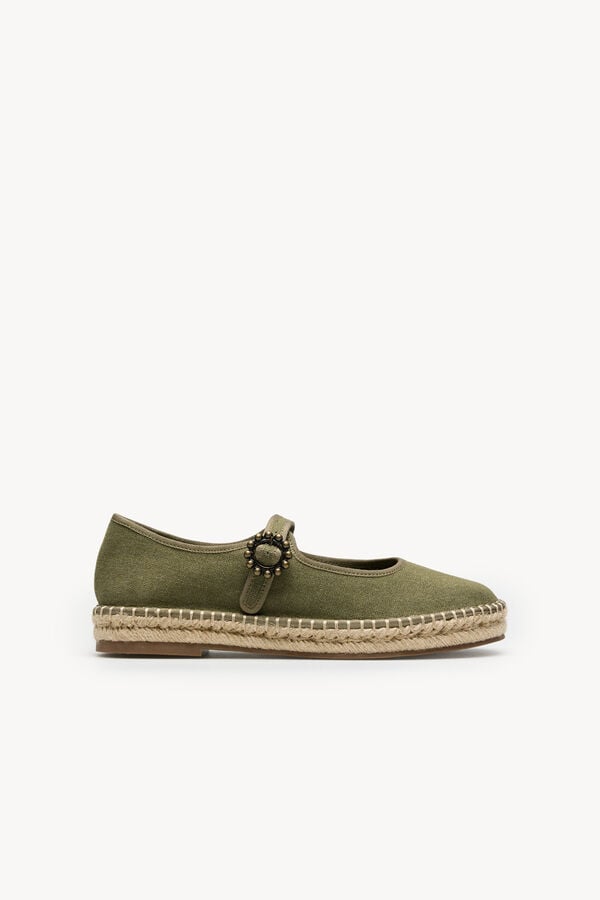 Hoss Intropia Marina. Veneciana con plataforma Kaki