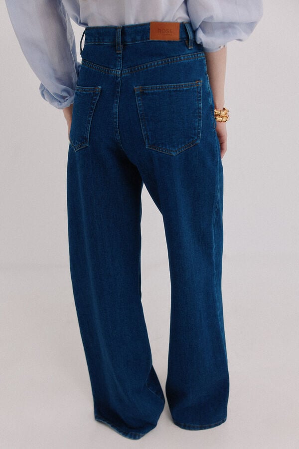 Hoss Intropia Bahiana. Jeans wideleg  Azul