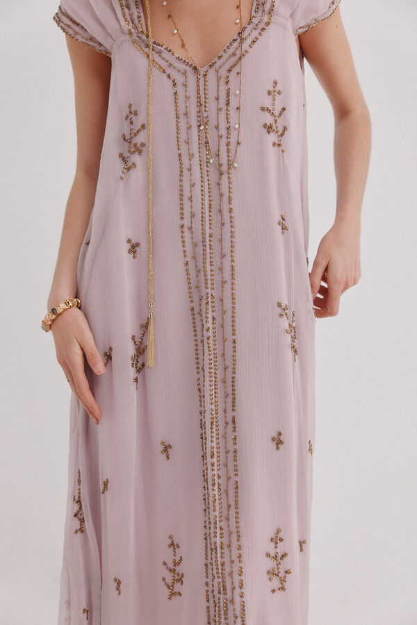 Hoss Intropia Aralina. Vestido flu&iacute;do Lila