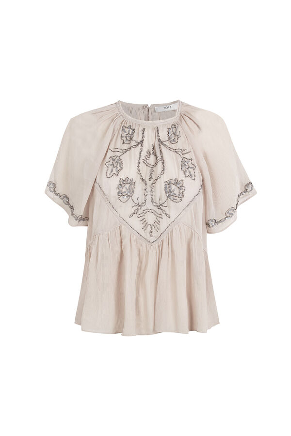 Hoss Intropia Carol. Blusa fluida Cinzento