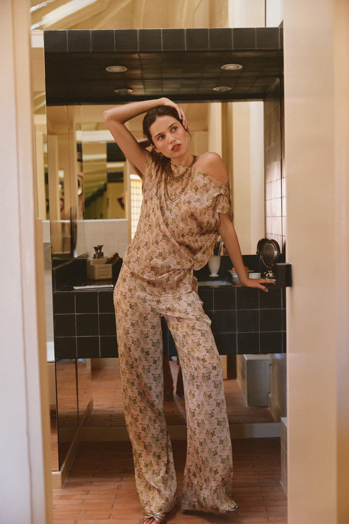 Hoss Intropia Cal&ccedil;a floral Paige