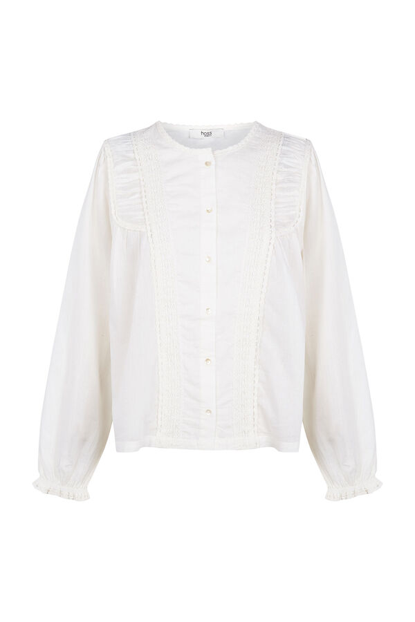 Hoss Intropia Caelia. Blusa fluida Ecru