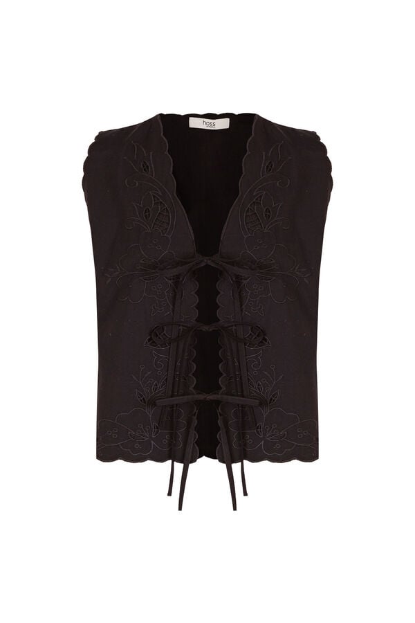 Hoss Intropia Cecilia. Blusa lazada Negro