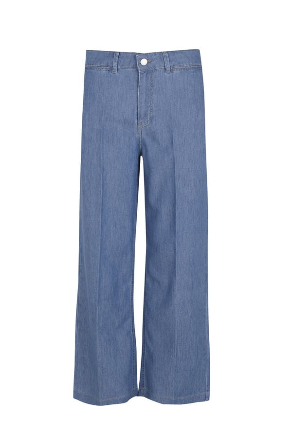 Hoss Intropia Berry. Denim tencel Azul