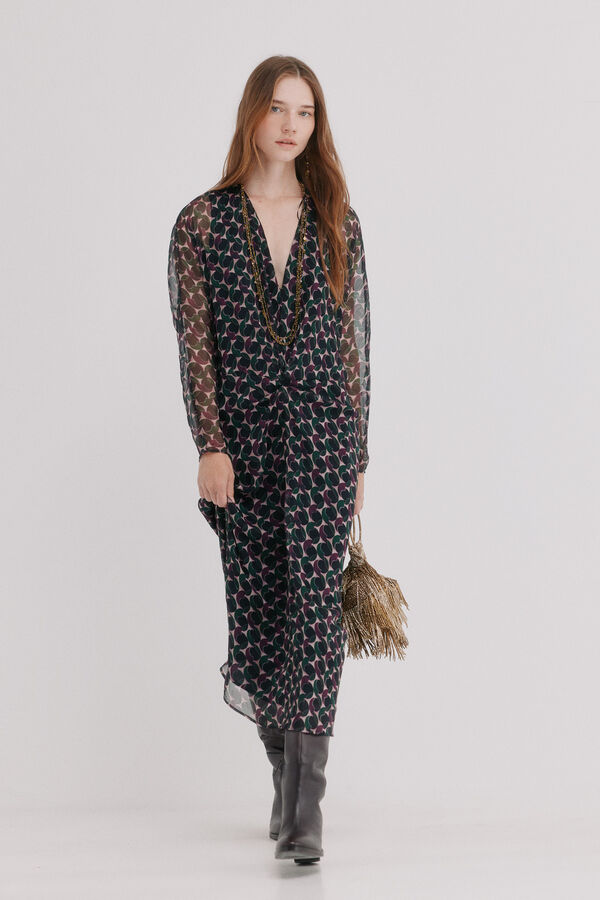 Hoss Intropia Azelie. Vestido estampado Multicolor