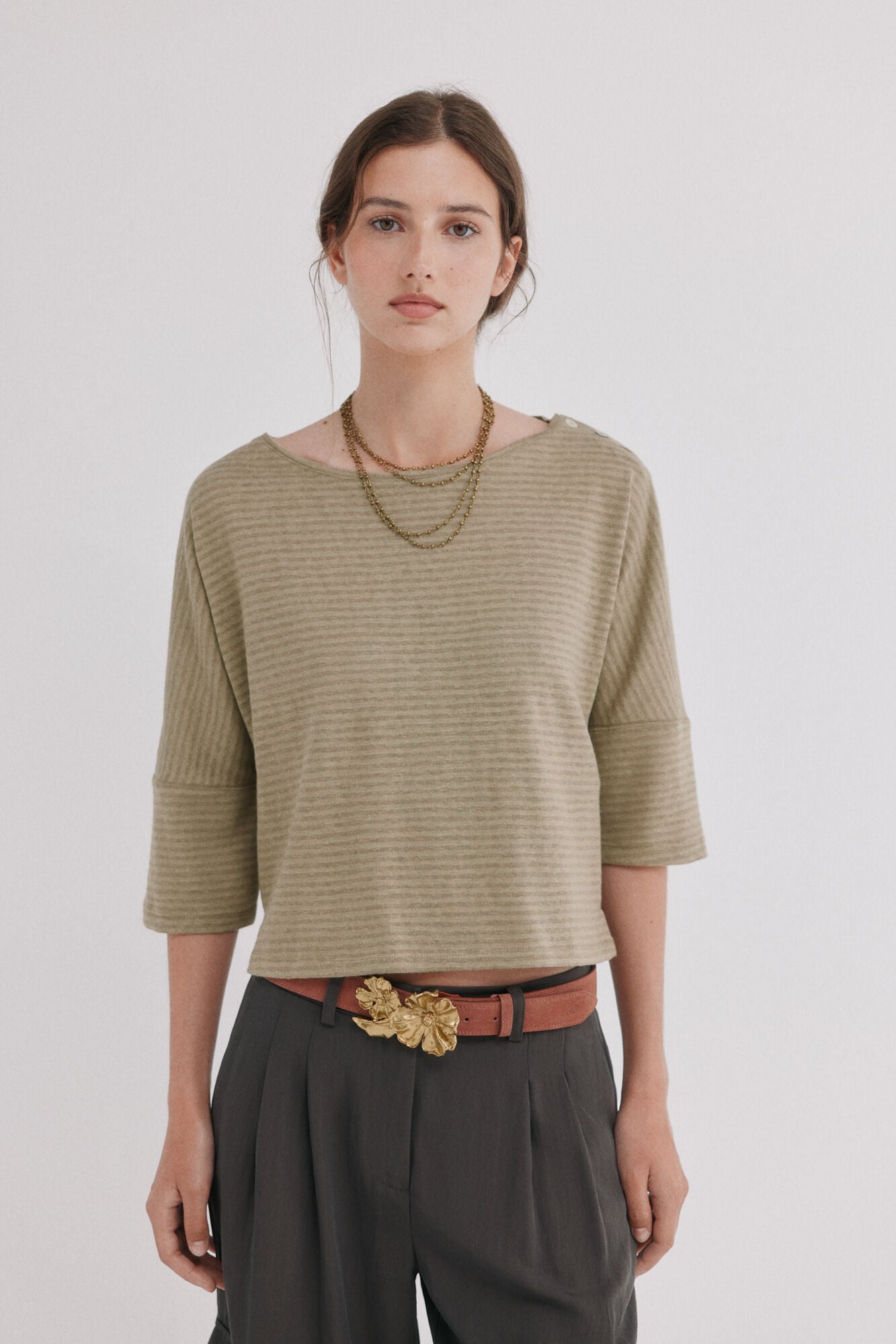 Hoss Intropia Marie. T-shirt lavada