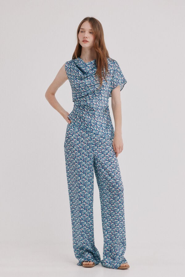 Hoss Intropia Clio. Top estampado Multicolor