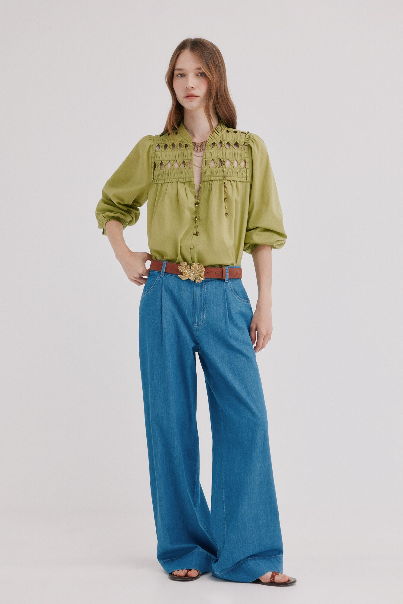 Hoss Intropia Bibiana. Jeans perna larga