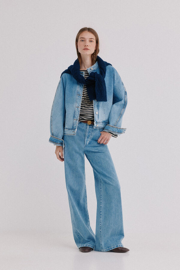 Hoss Intropia Eloise. Casaco denim Azul