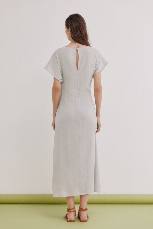 Hoss Intropia Aveline. Vestido abalorios Azul