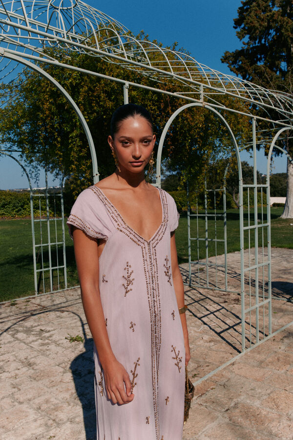 Hoss Intropia Aralina. Vestido flu&iacute;do Lila