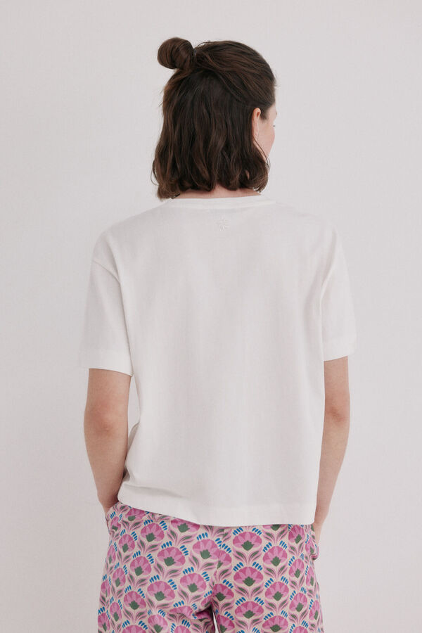 Hoss Intropia Marisse. Camiseta corta Blanco