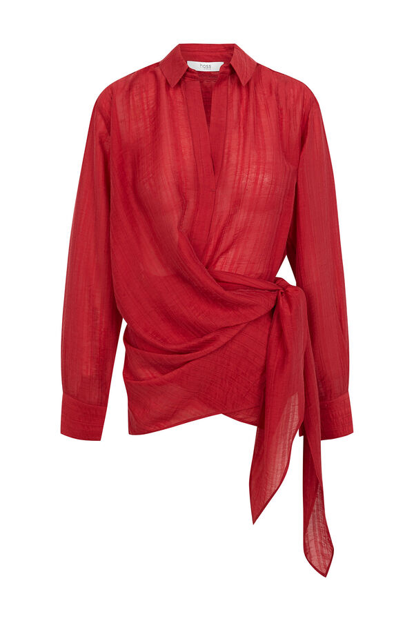Hoss Intropia Cosette. blusa &agrave;s riscas Vermelho