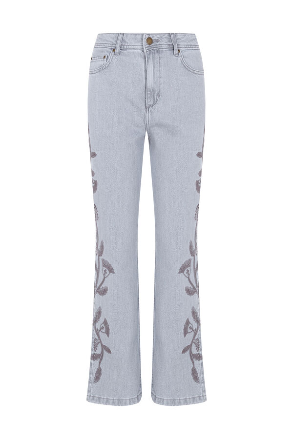 Hoss Intropia Bonnie. Vaqueros bootcut Gris