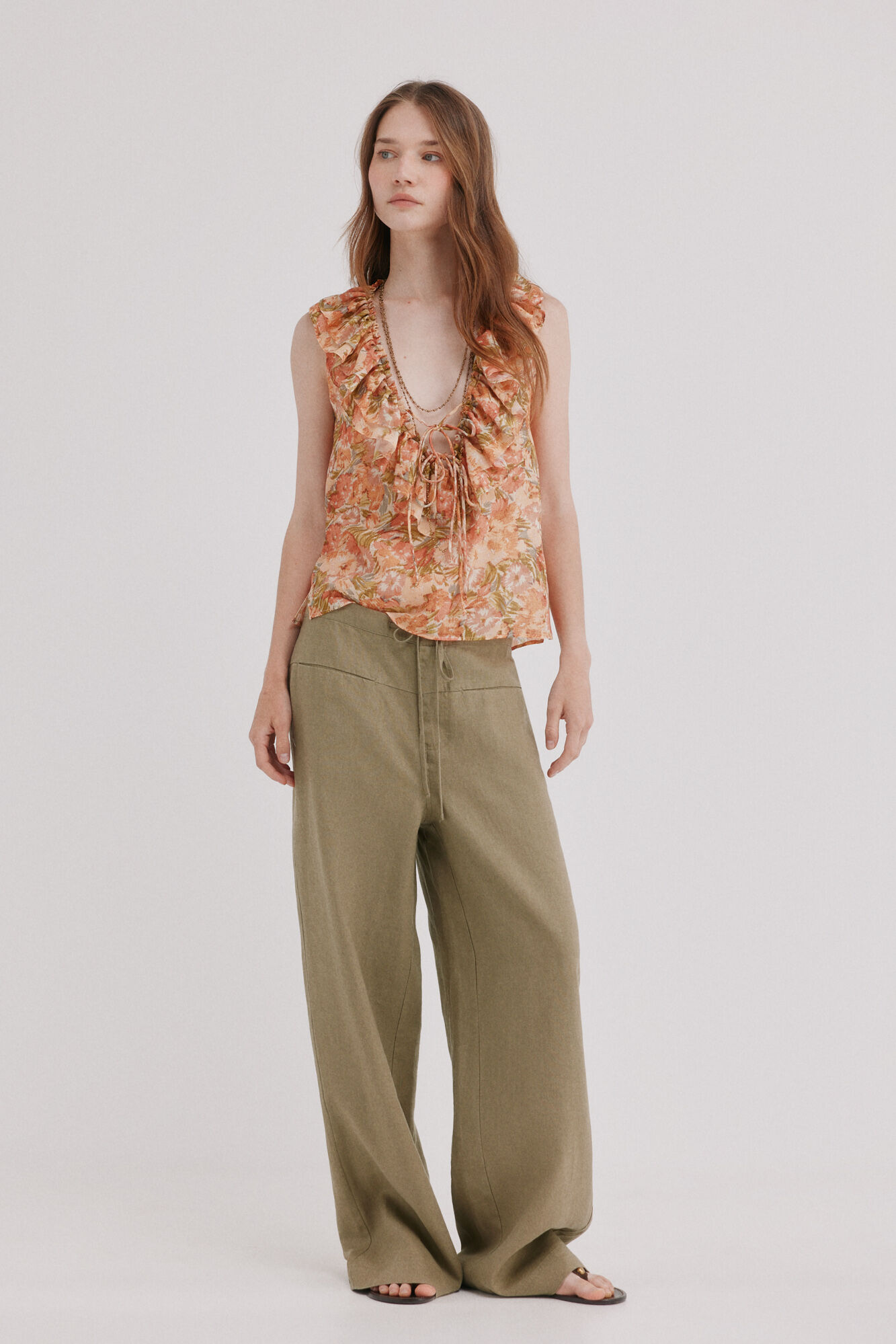 Hoss Intropia Clotilde. Top fluido
