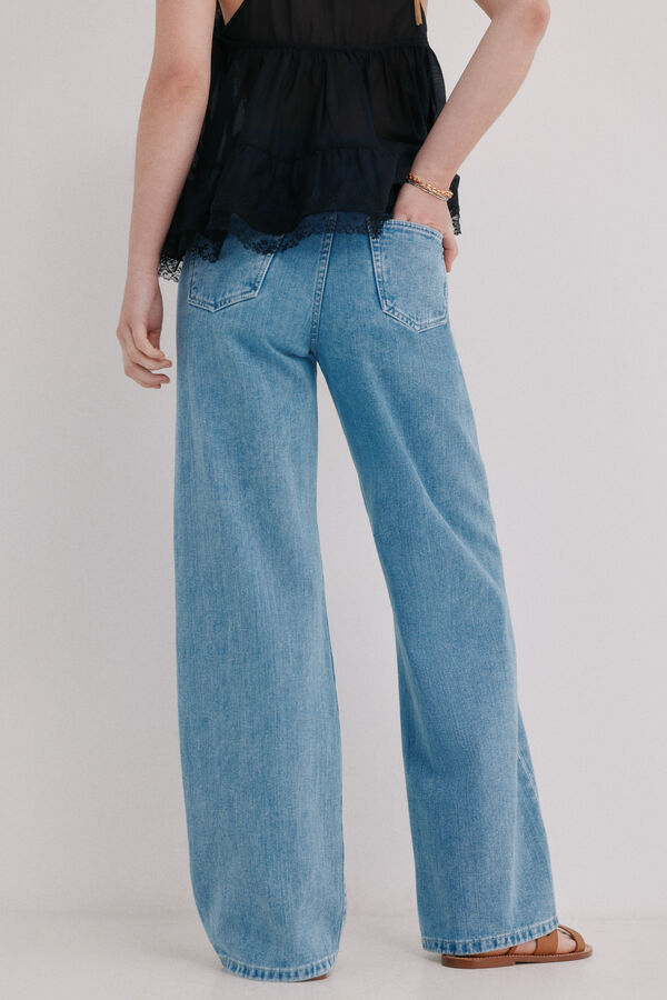 Hoss Intropia Bahiana. Jeans wideleg  Azul