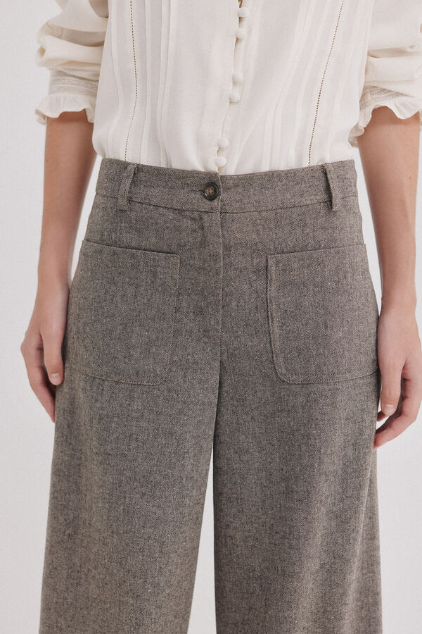 Hoss Intropia Paodra. Cal&ccedil;as culotte Khaki