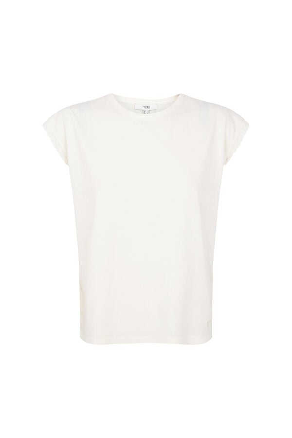 Hoss Intropia Momo. Camiseta lavada Beige