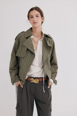 Hoss Intropia Elvira. Trench curto Verde