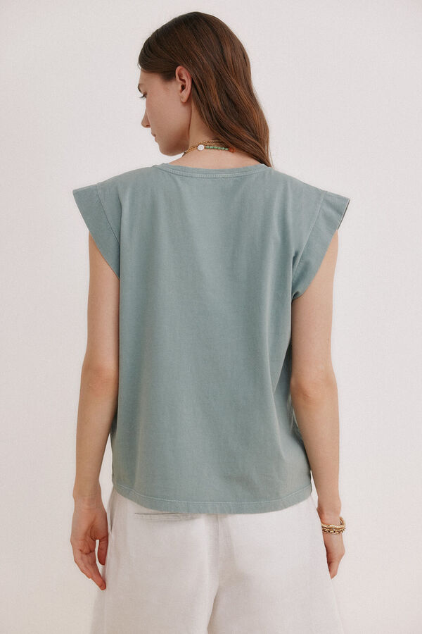 Hoss Intropia T-shirt lavada Manuela Azul