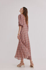 Hoss Intropia &Aacute;gueda. Vestido estampado Rosa