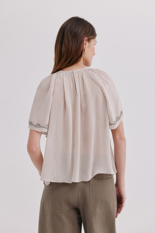 Hoss Intropia Carol. Blusa flu&iacute;da Gris