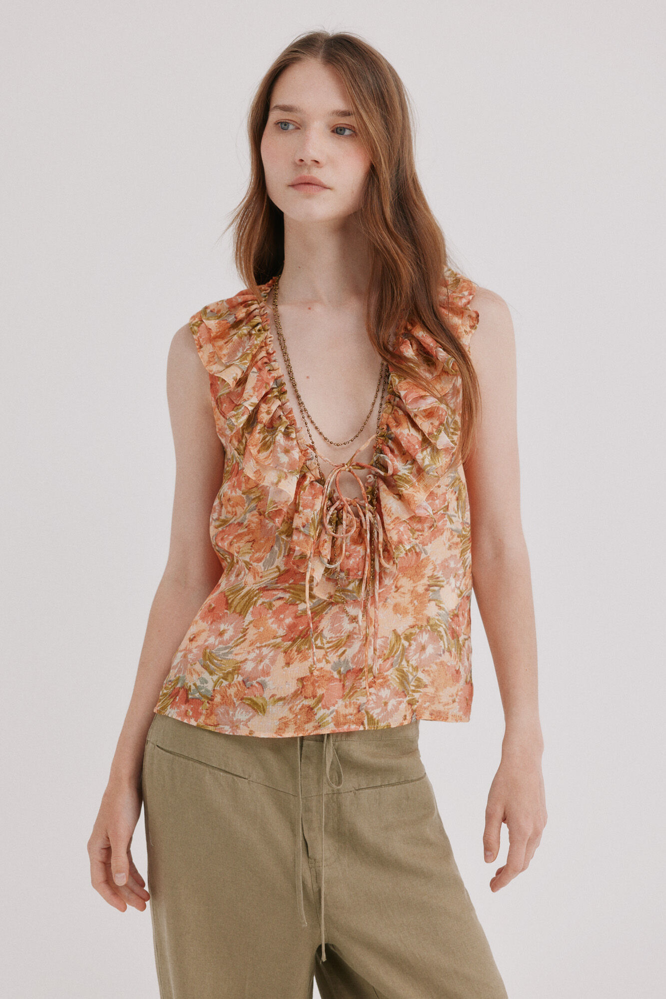 Hoss Intropia Clotilde. Top fluido