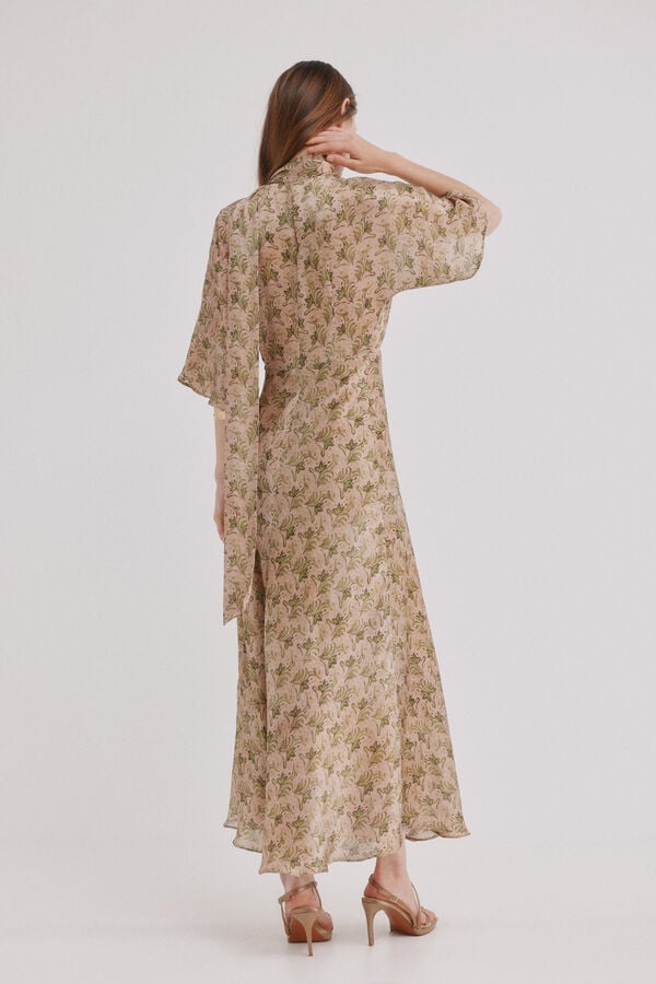 Hoss Intropia Astrid. Vestido satinado Multicolor