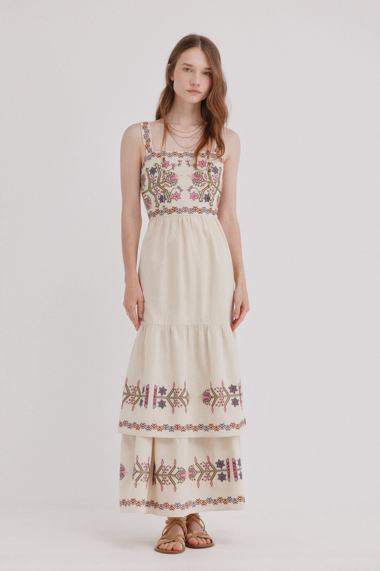 Hoss Intropia Arianna.Vestido midi