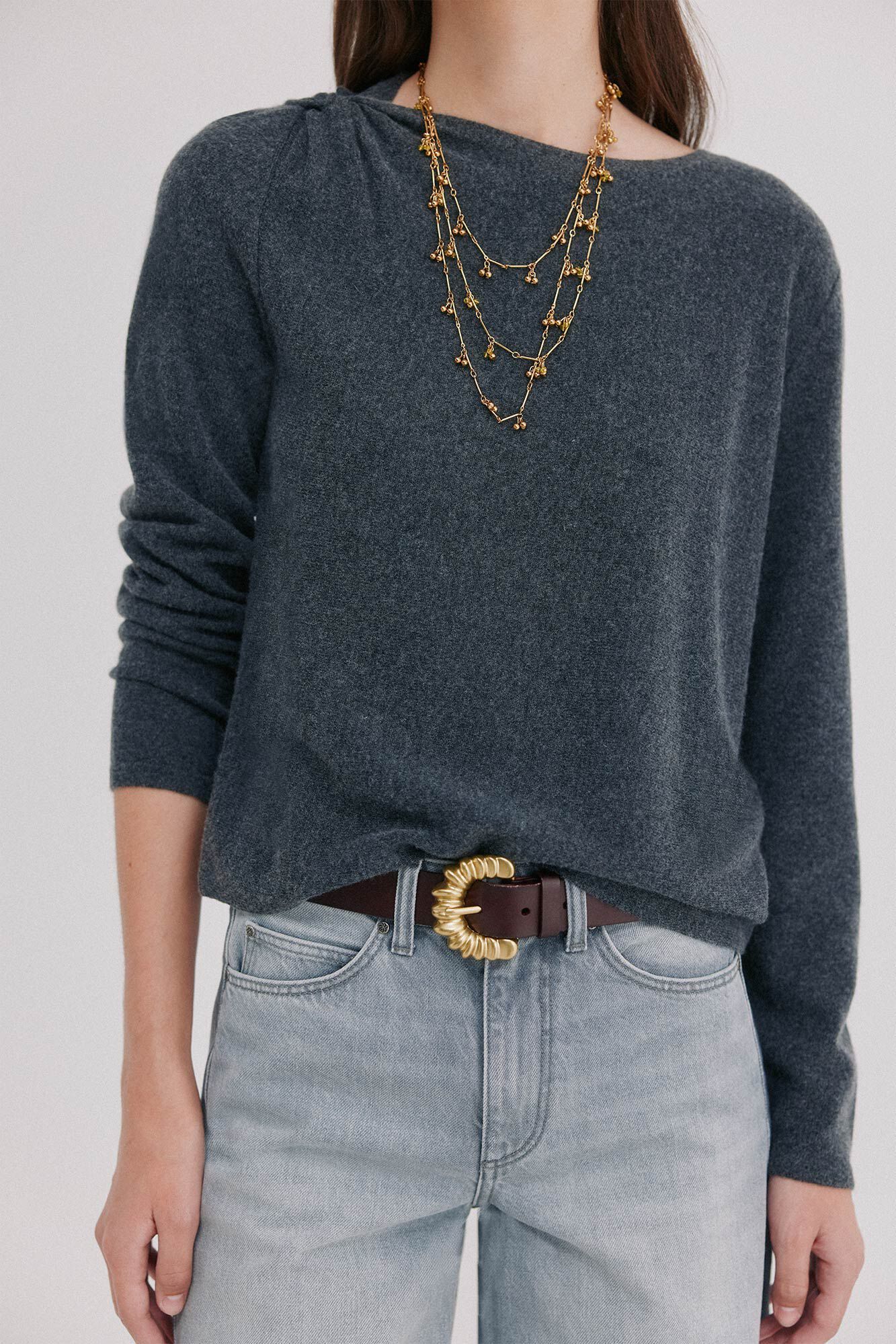 Hoss Intropia Idalia. Camisola drapeada