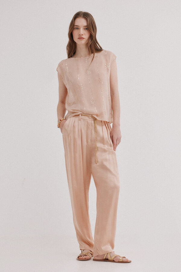 Hoss Intropia Georgia. Blusa delicada Rosa