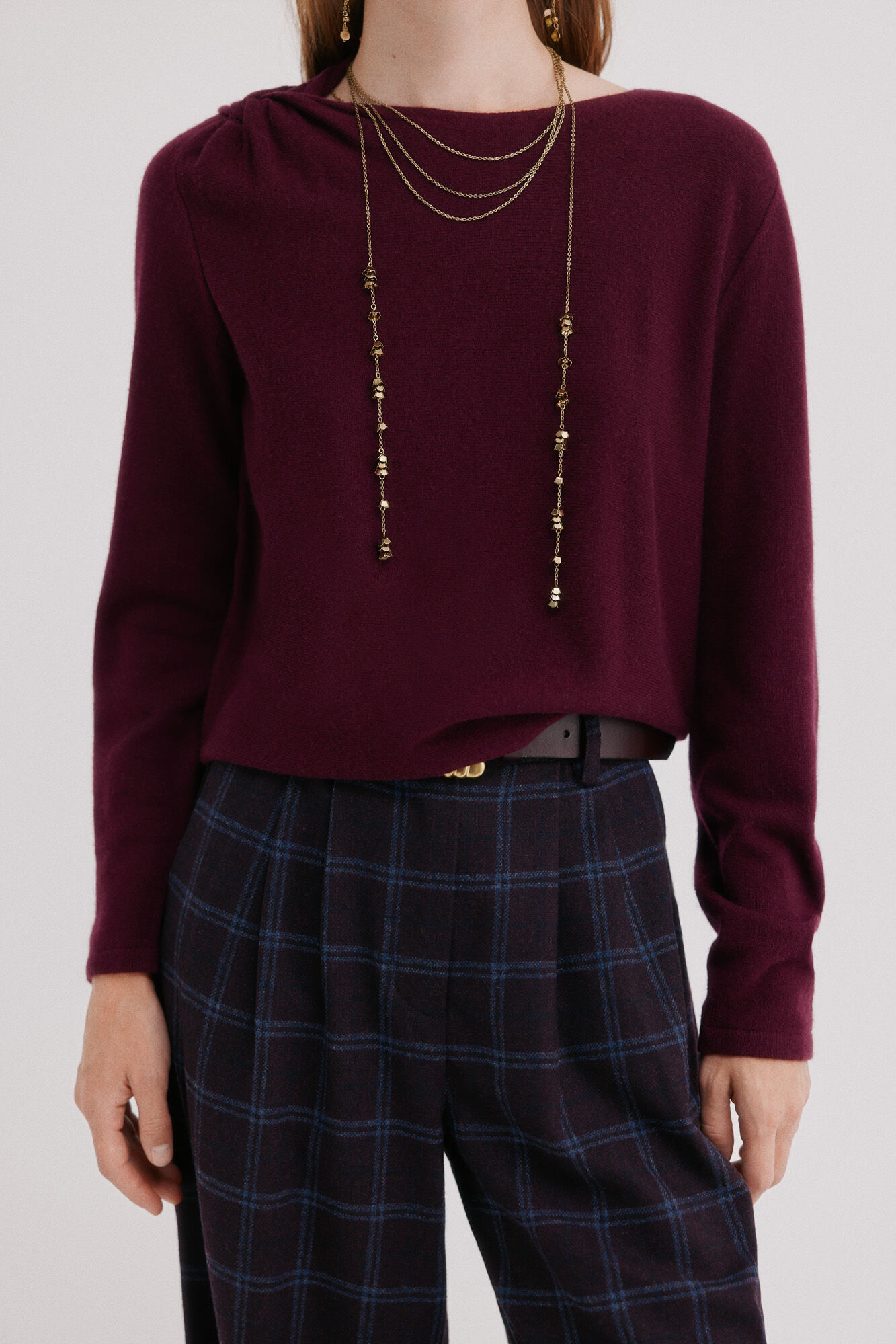 Hoss Intropia Idalia. Camisola drapeada