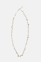 Hoss Intropia Luciana. Collar beads ba&ntilde;ado en oro Dorado